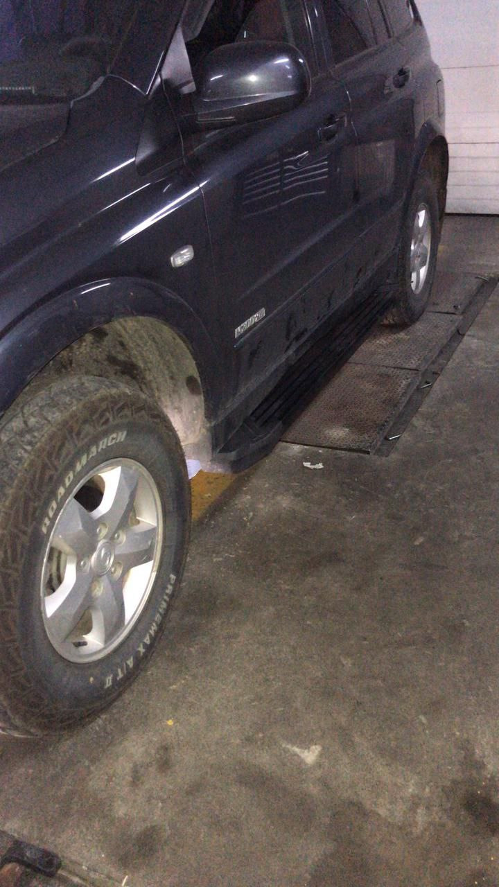 Пороги у Макса — SsangYong Kyron