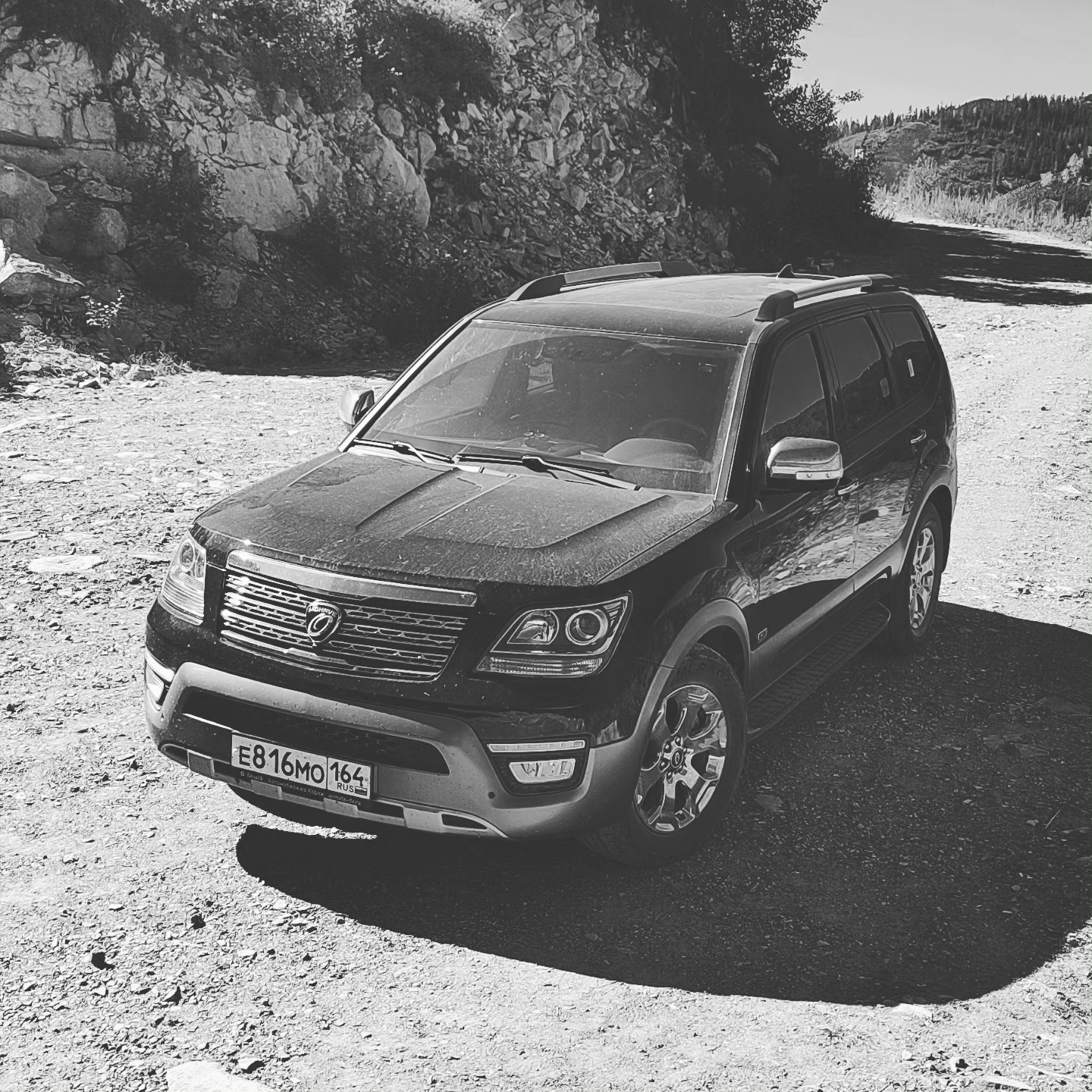 Немного фото с осенней поездки на озеро Амут — KIA Mohave, 3 л, 2019 ...