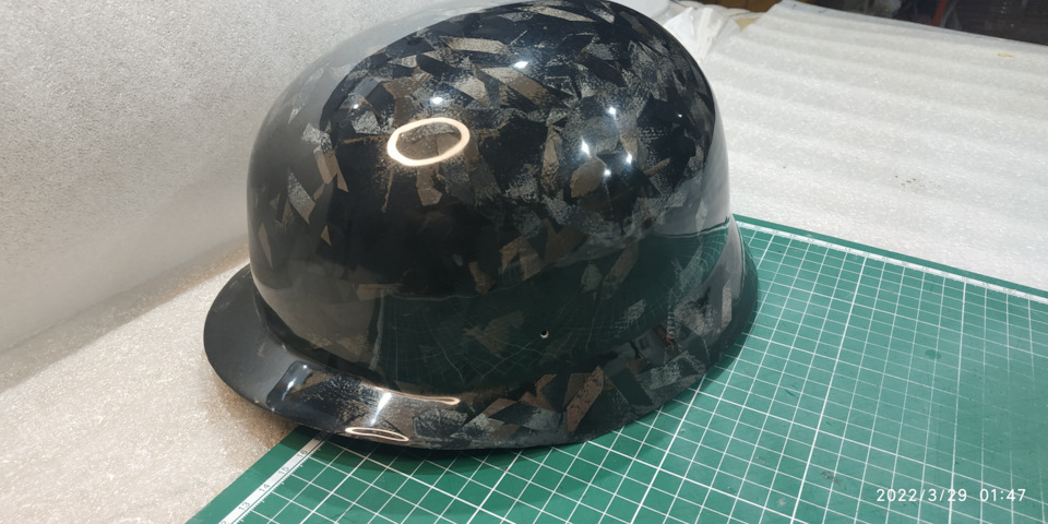 Мото шлем, кованый карбон, метод вакуумной инфузии — DRIVE2