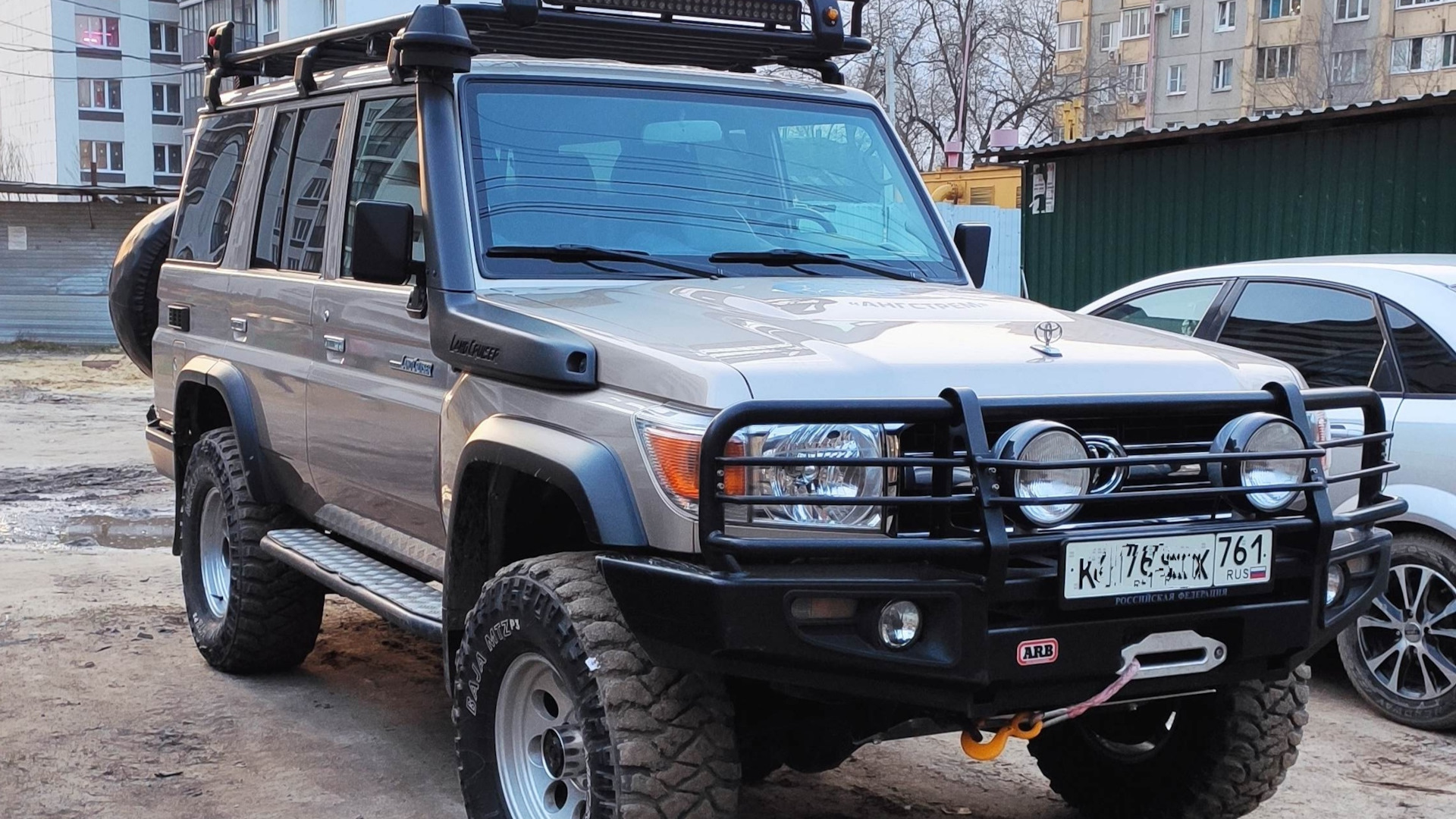 Toyota Land Cruiser 70 4.2 дизельный 2014 | Yakuza на DRIVE2