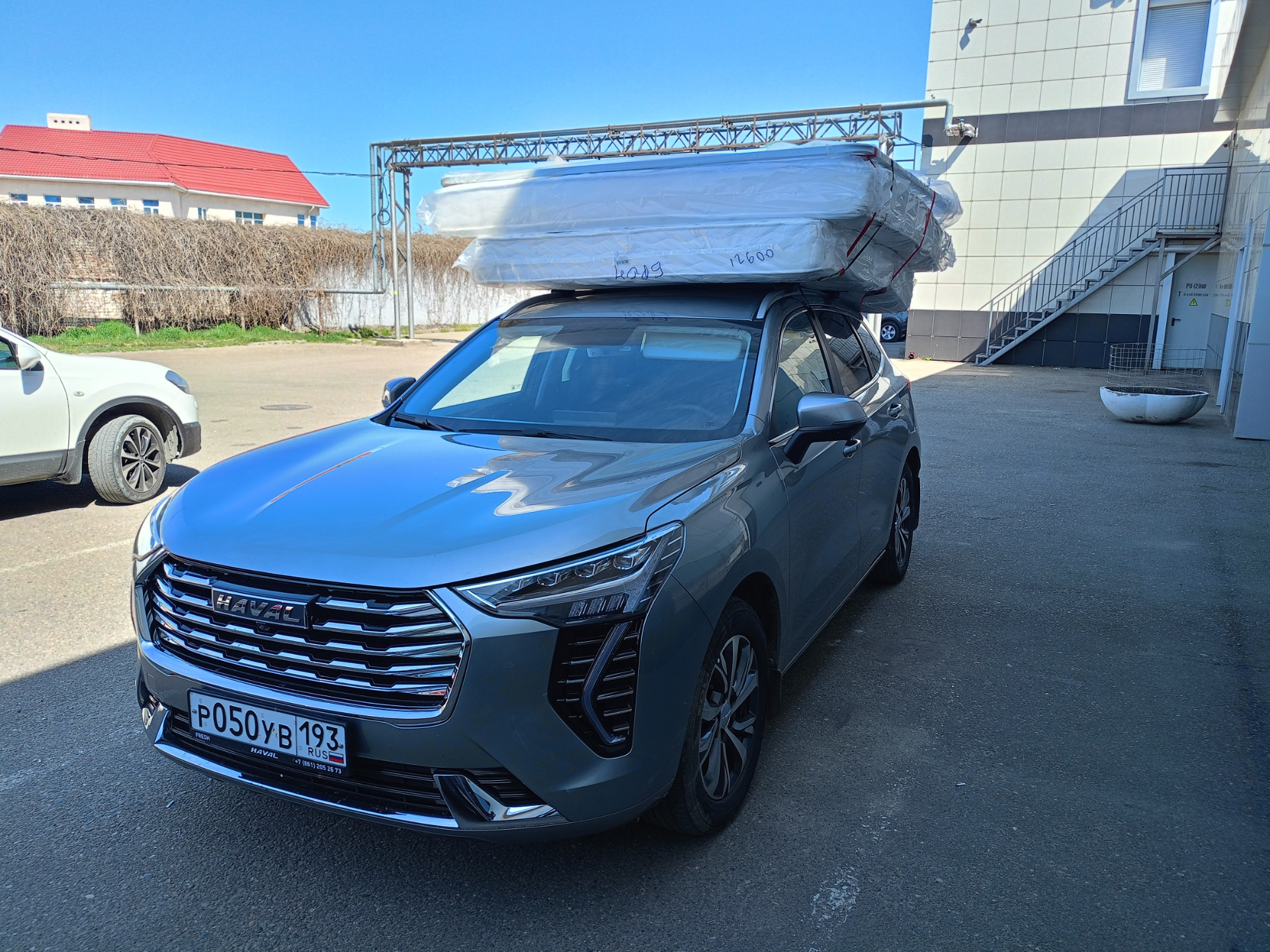Багажник на крышу. — Haval Jolion, 1,5 л, 2023 года | аксессуары | DRIVE2
