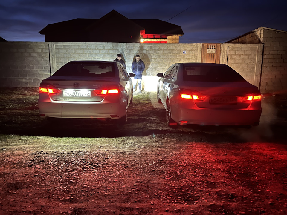 +1 Камри и разница ксенона и Bi-led — Toyota Camry (XV50), 2,5 л, 2014 ...