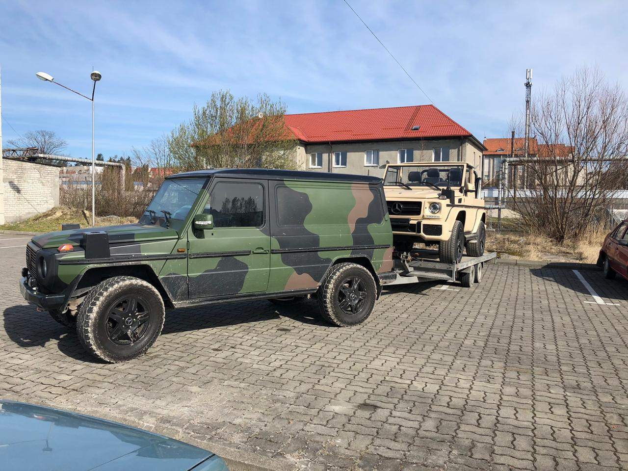 Mercedes g на 33 колесах