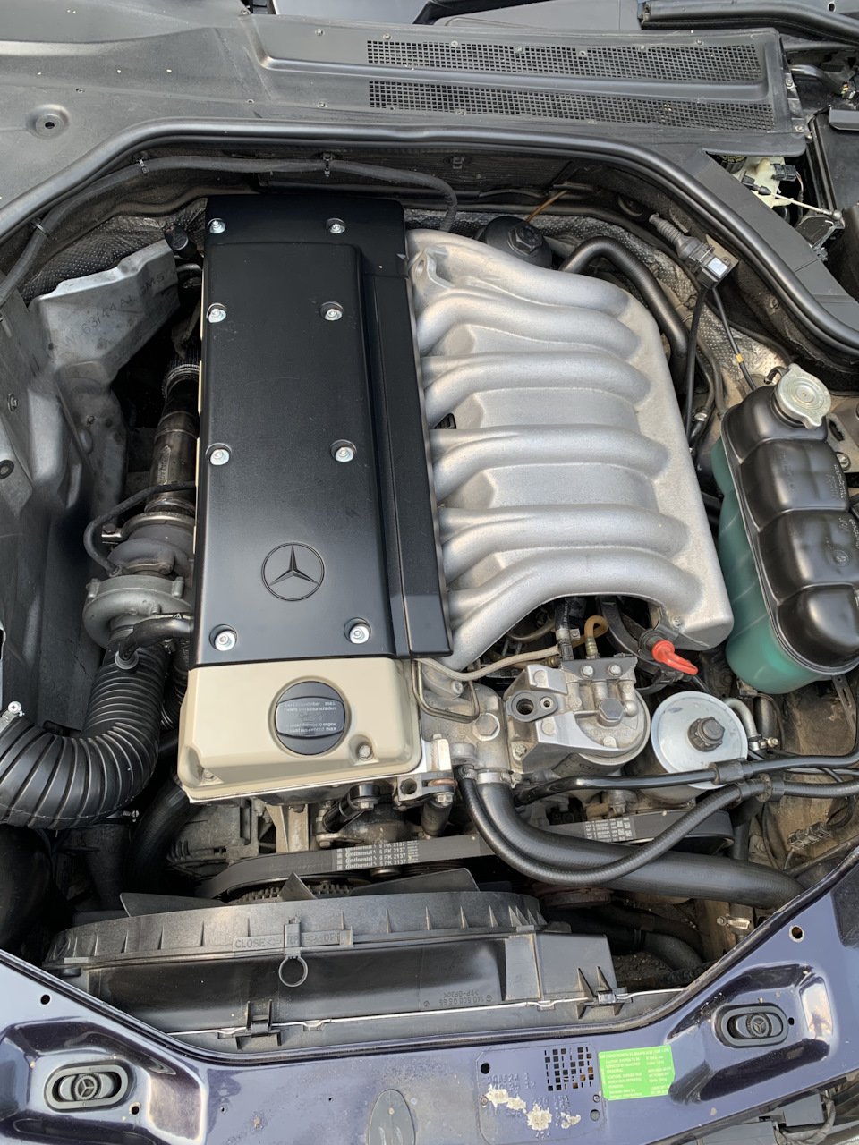 16. Кастомный выхлоп из нержавейки — Mercedes-Benz S-Class (W140), 3 л ...