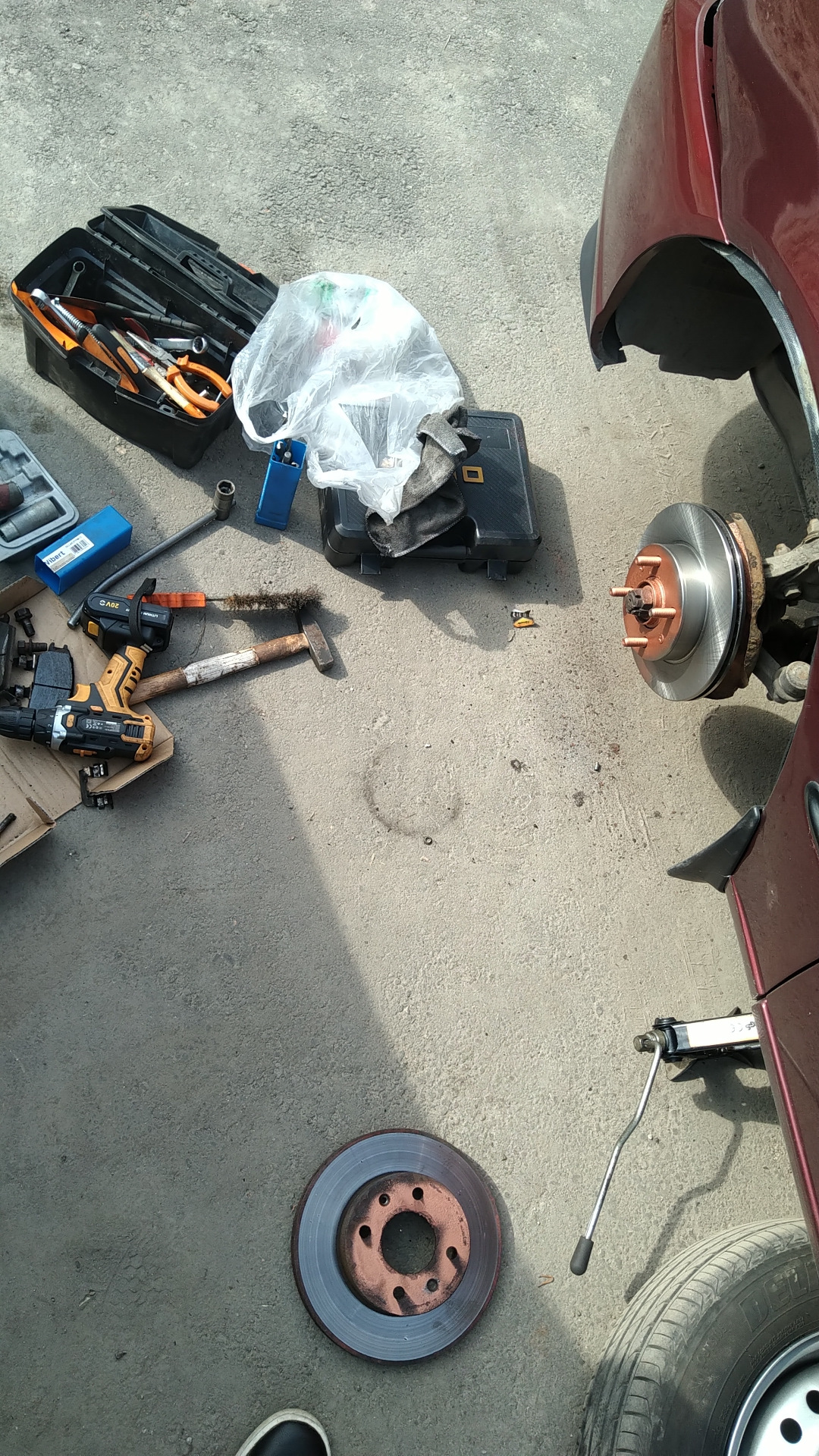 Что сделано — Hyundai Accent (2G), 1,5 л, 2010 года | запчасти | DRIVE2