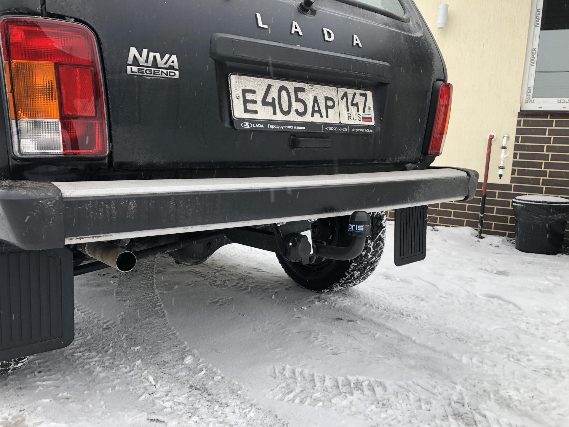 #7 Фаркоп Нива Легенда — Lada 4x4 3D, 1,7 л, 2024 года | другое | DRIVE2