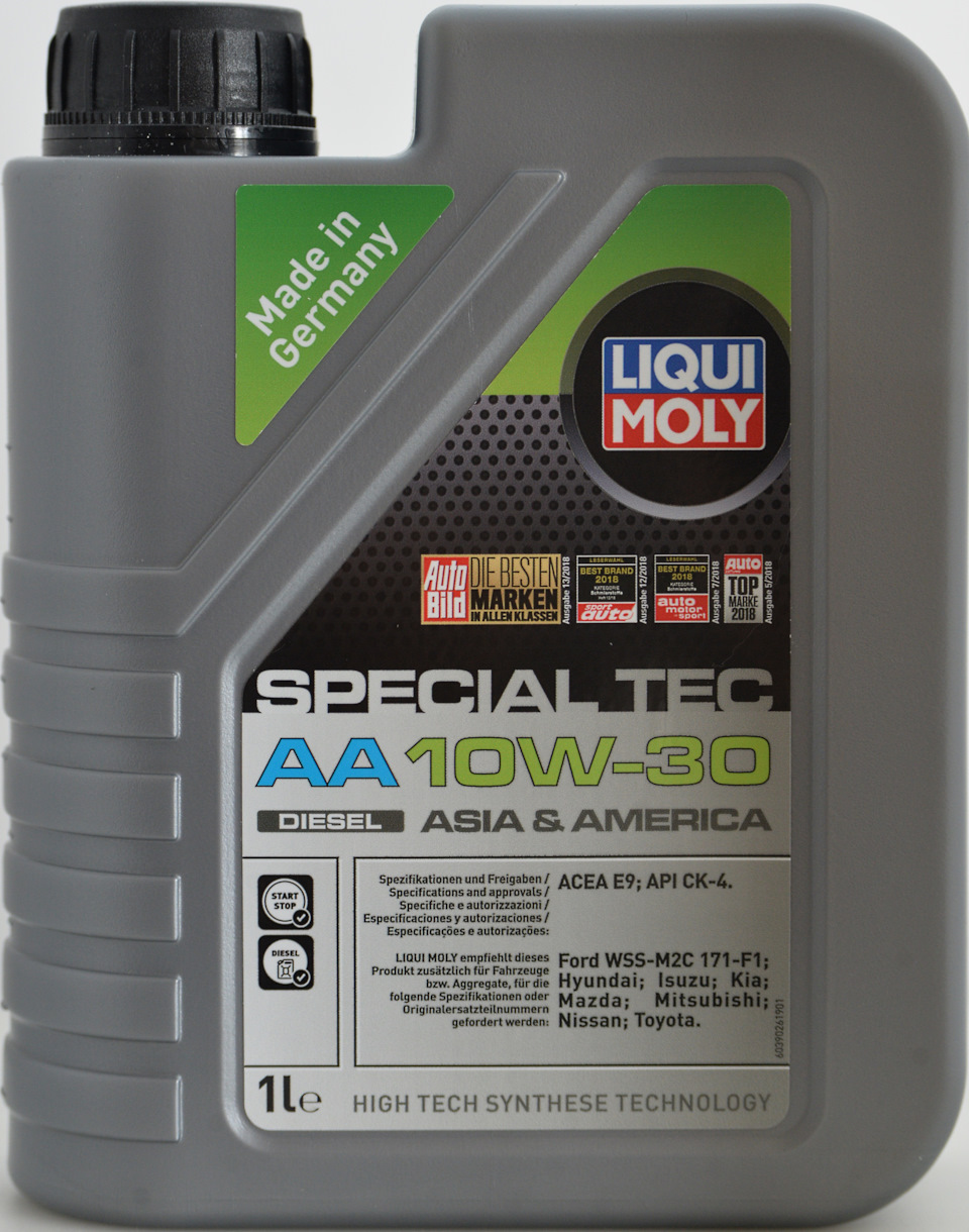 LIQUI MOLY 10W30 CK4/E9. Не минеральное европейское масло. — DRIVE2