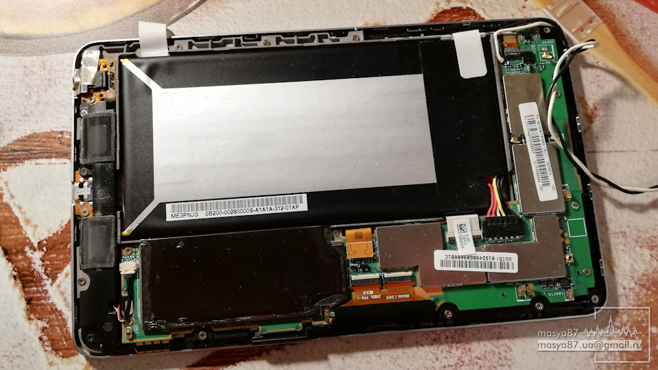 Nexus 7 в авто без удаления батареи