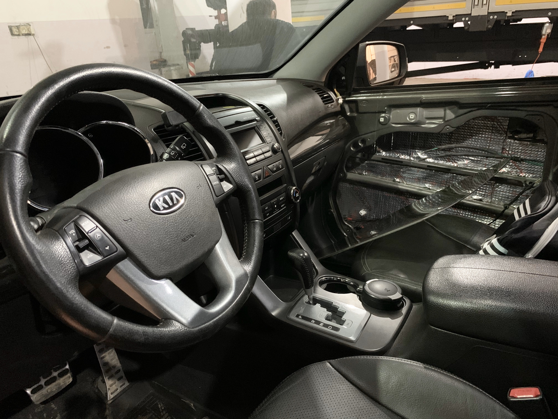 Виброшумоизоляция своими руками на Соренто — KIA Sorento (2G), 2,2 л ...