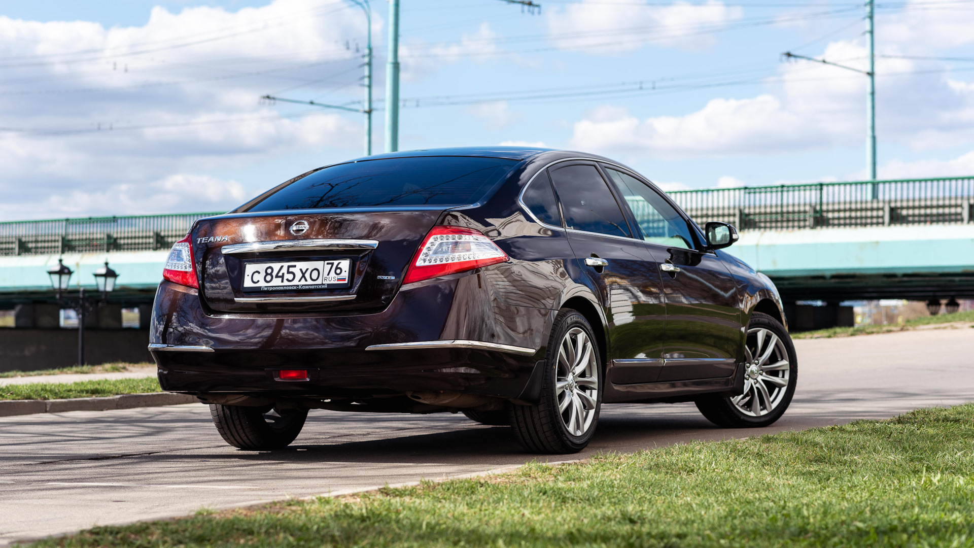 Nissan Teana (J32) 2.5 бензиновый 2013 | II Brownish Purple на DRIVE2