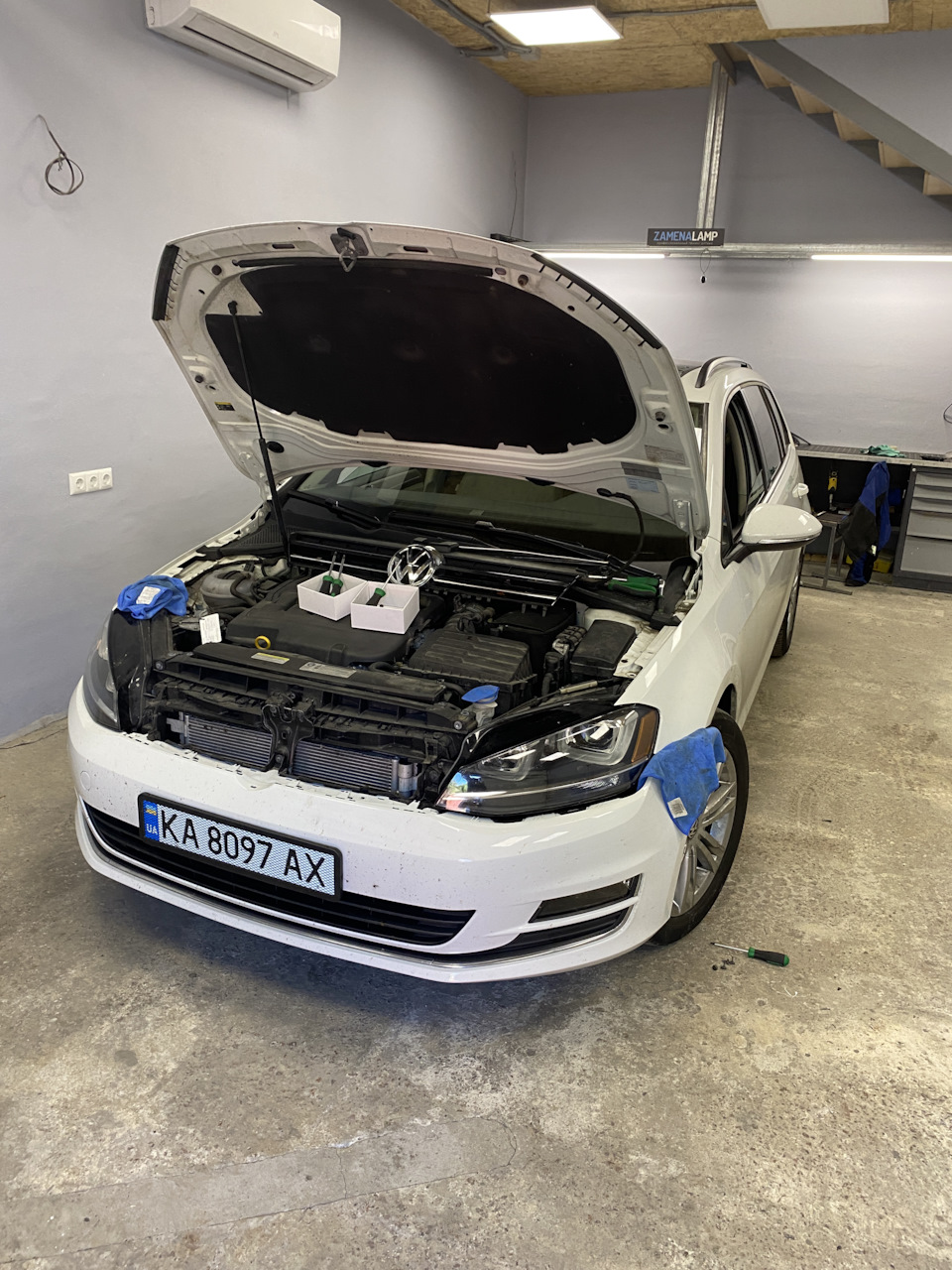 Доработка фар — Volkswagen Golf Variant (Mk7), 2 л, 2015 года | тюнинг ...