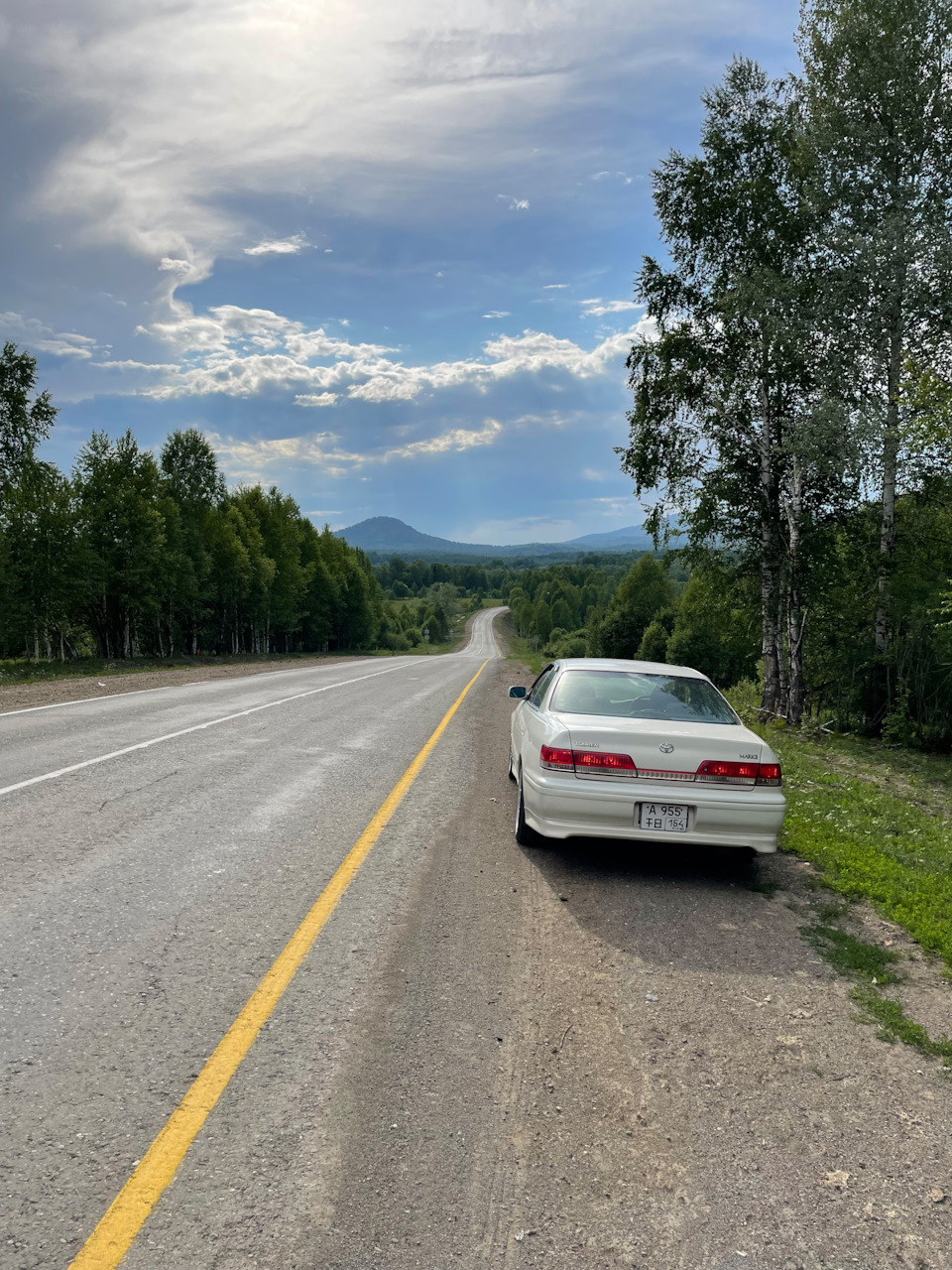 Алтай, озеро Телецкое. 2022 — Toyota Mark II (100), 2 л, 1999 года |  путешествие | DRIVE2