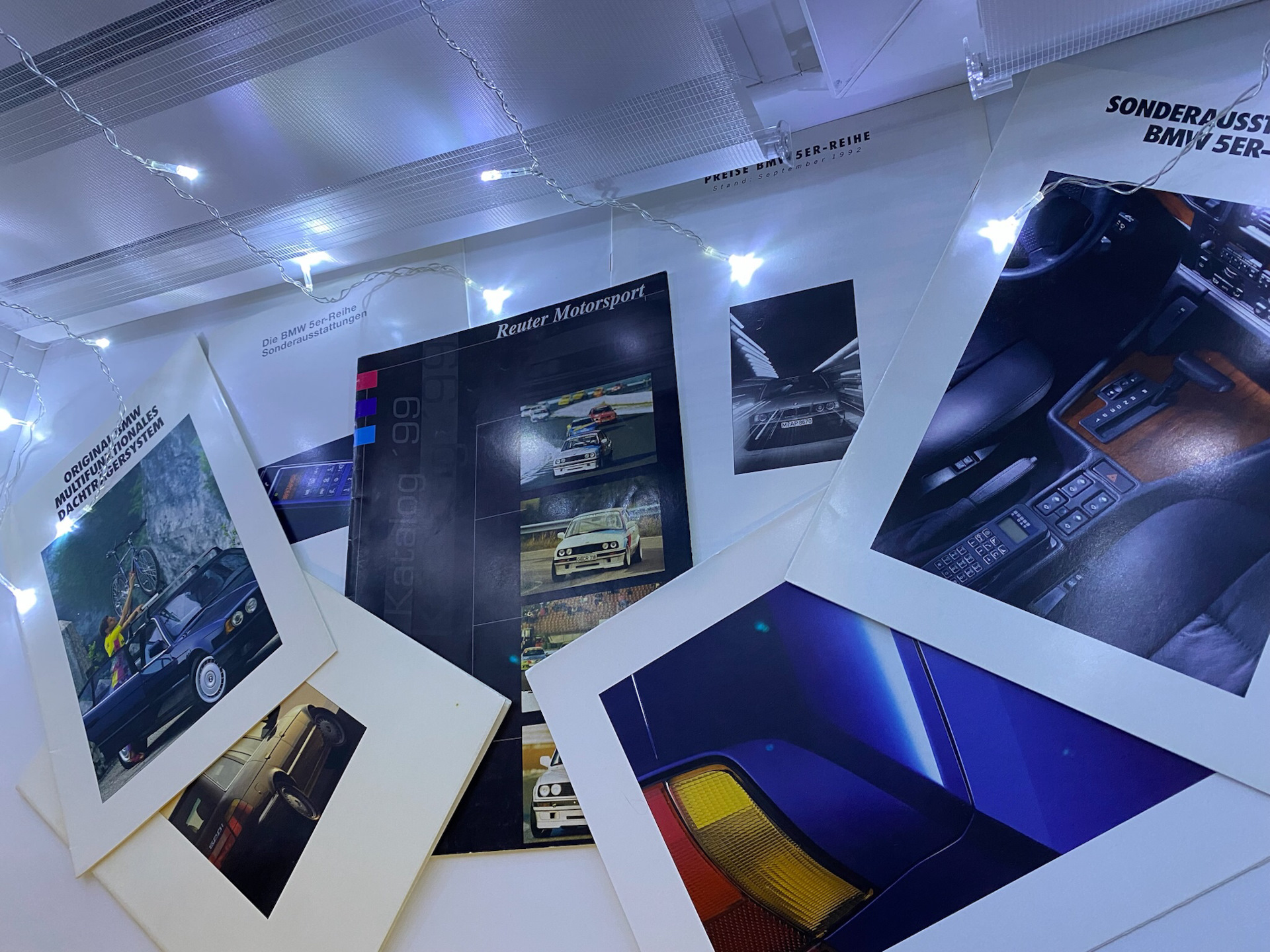 41.Рекламные брошюры е34(Новогодний подарок) — BMW 5 series (E34), 2,5 ...