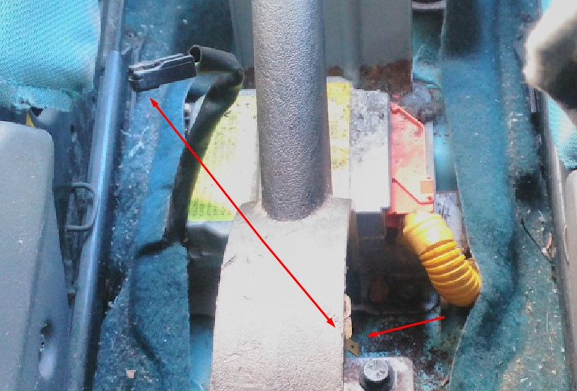 Лягушка Ручного Тормоза — Mitsubishi Space Star, 1,8 л, 1999 года ...