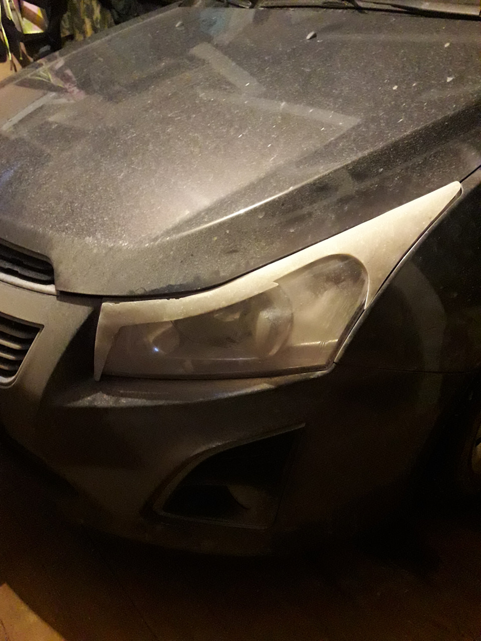 Примерка, подгонка. — Chevrolet Cruze (1G)