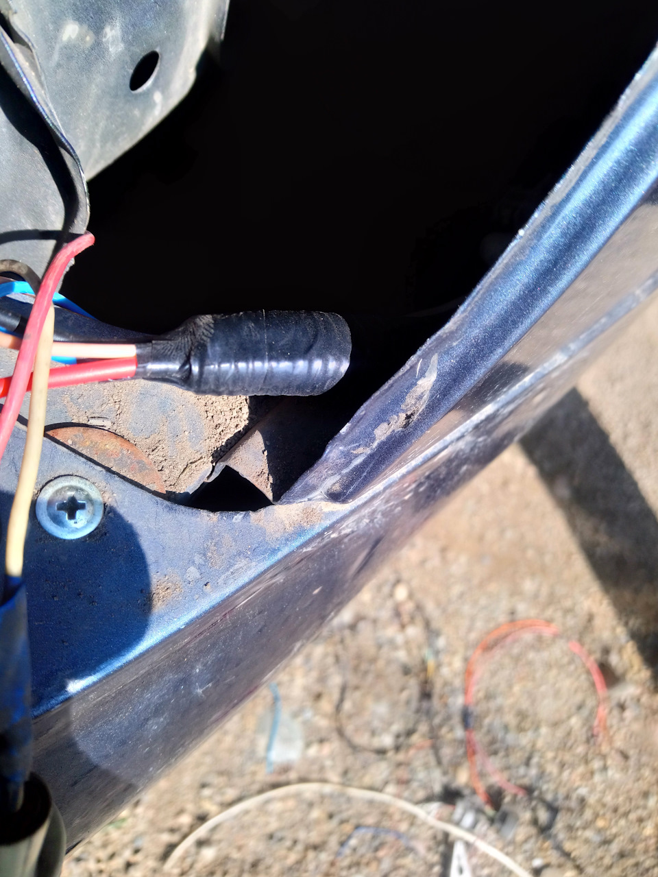 Установка туманок — Toyota Corona (T190), 1,8 л, 1994 года ...