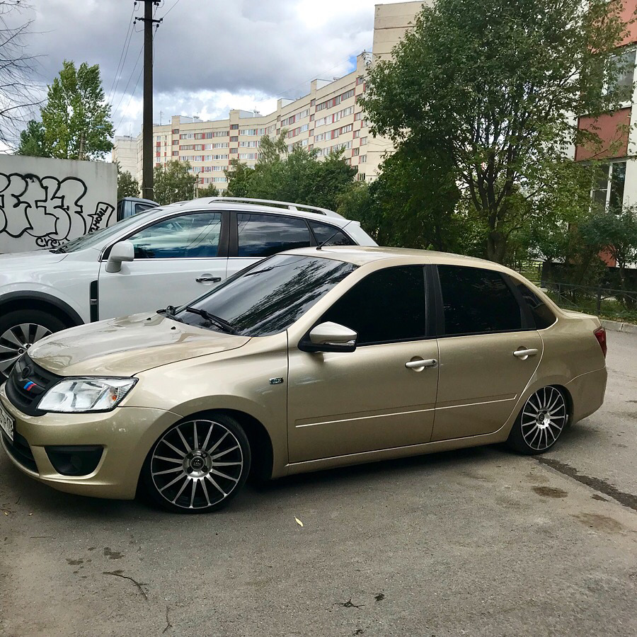 Продам колеса Лада Гранта Калина спорт — Lada Гранта, 1,6 л, 2013 года |  другое | DRIVE2