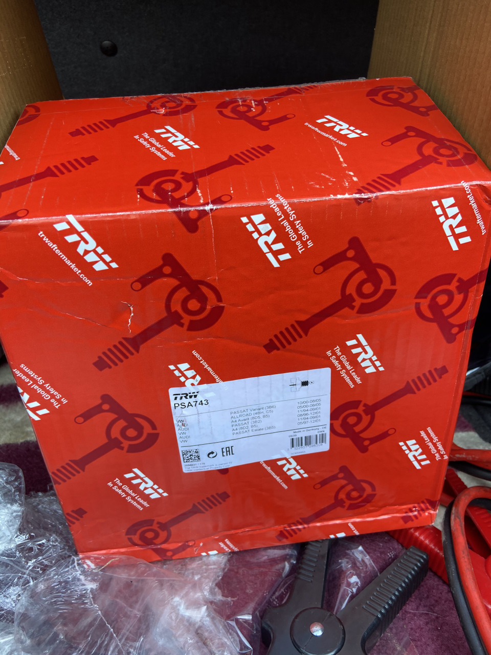 Замена вакуумного усилителя или (эпопея с тормозами ч.3) — Audi A4 (B6