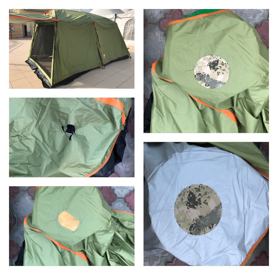 Ремонт палаток. Ремонтные заплатки для палаток. Заклейка палатки. Ткань для дна палатки. Заплатка на дно палатки.