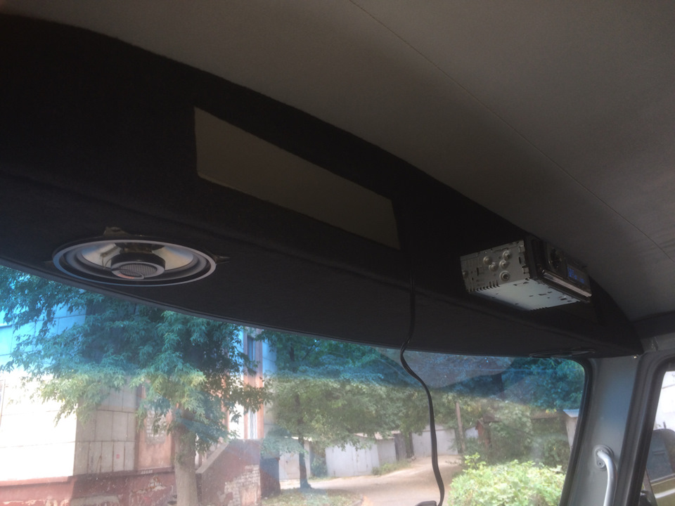 Акустическая полка — УАЗ 390995, 2,7 л, 2010 года | автозвук | DRIVE2