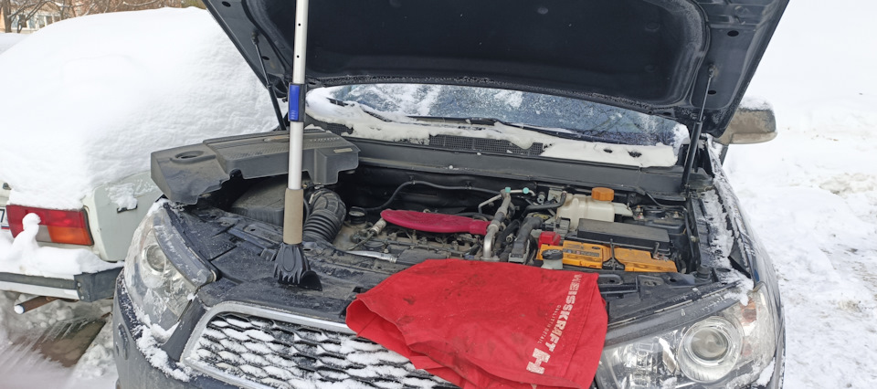 грелка медицинская с кипяком — Chevrolet Captiva (1G)