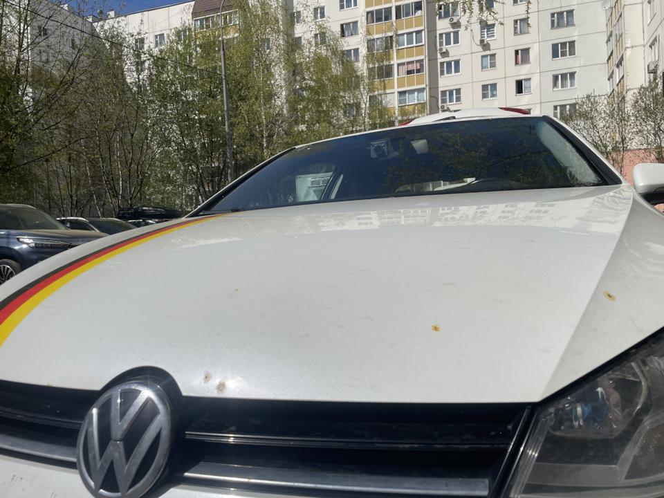 Подкраска сколов часть 1 — Volkswagen Golf Mk7, 1,4 л, 2013 года ...