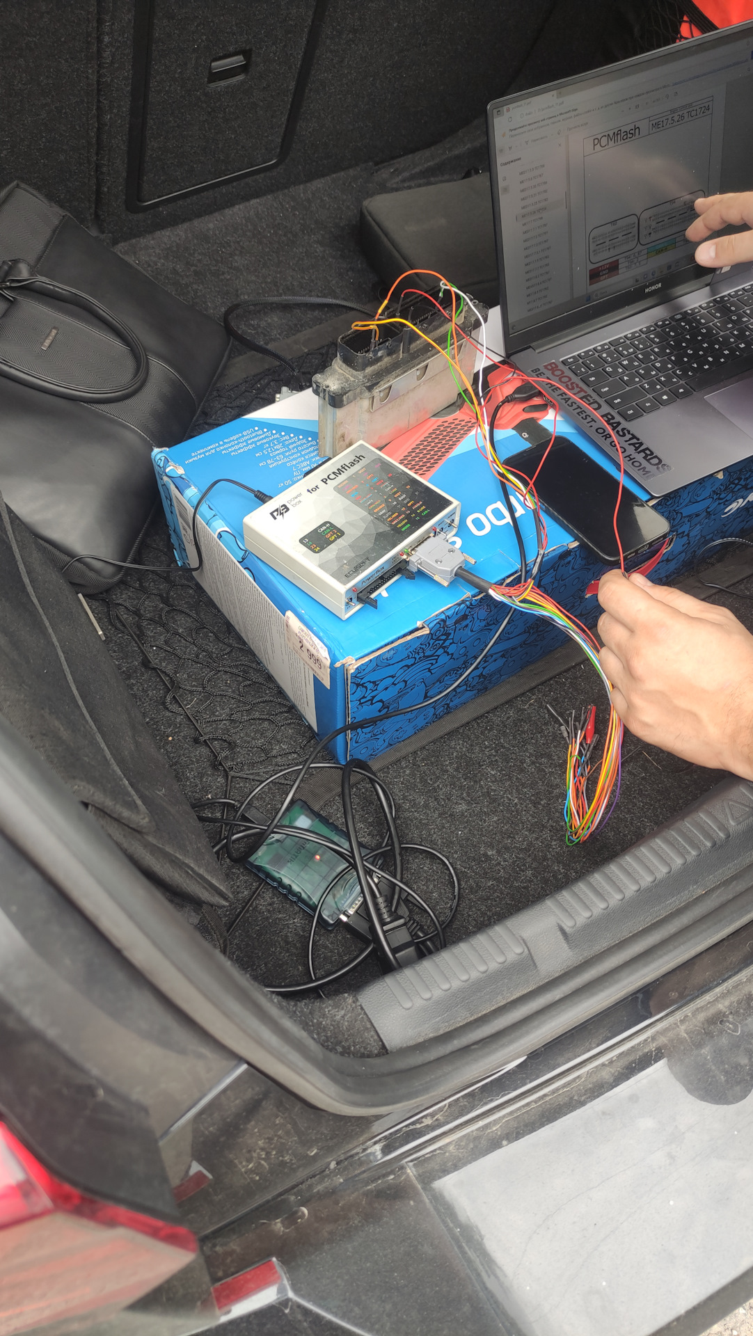 Чип в Boosted Bastards Воронеж — Skoda Rapid (1G), 1,6 л, 2018 года ...