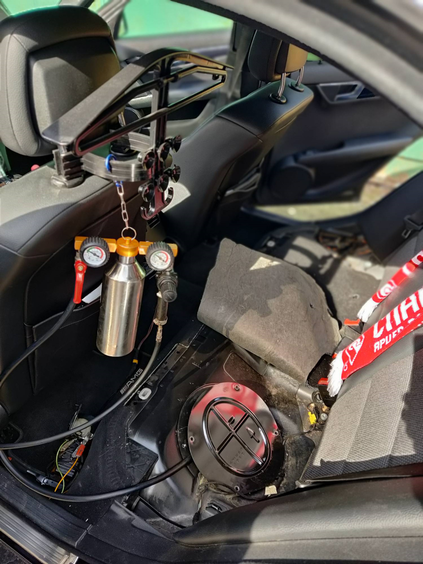 Mercedes-Benz C-Класс III (W204) промывка форсунок/инжектора без снятия ...