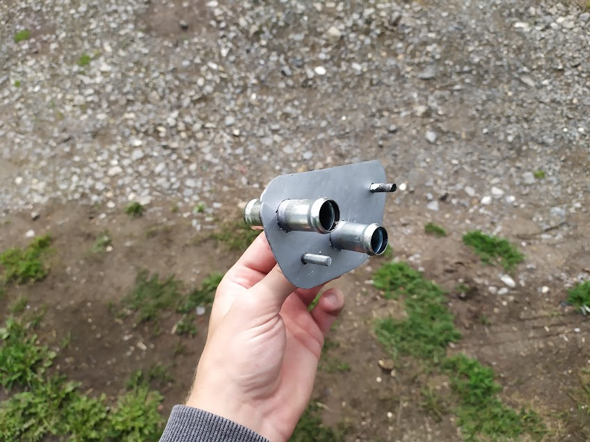 Удаление крана печки, радиатор от Lancer X. Нет антифризу в салоне ...