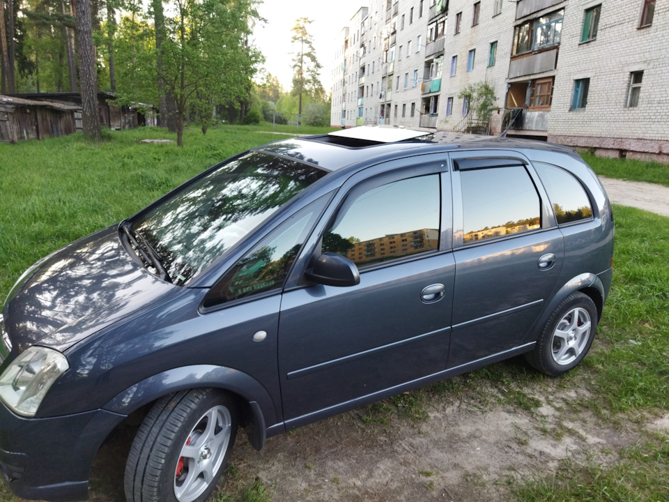 Врезка люка — Opel Meriva (A), 1,6 л, 2007 года | стайлинг | DRIVE2