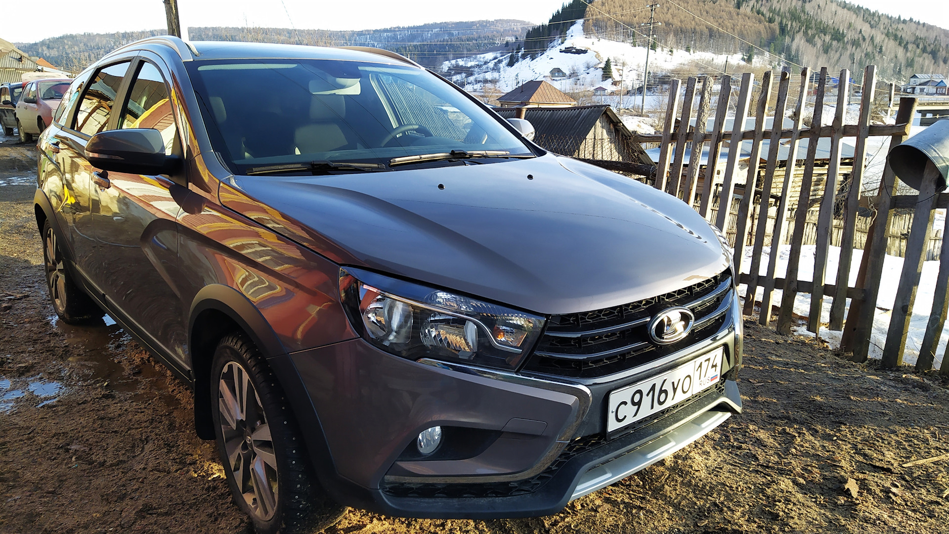 Lada Vesta SW Cross 1.6 бензиновый 2020 | Призрак на DRIVE2