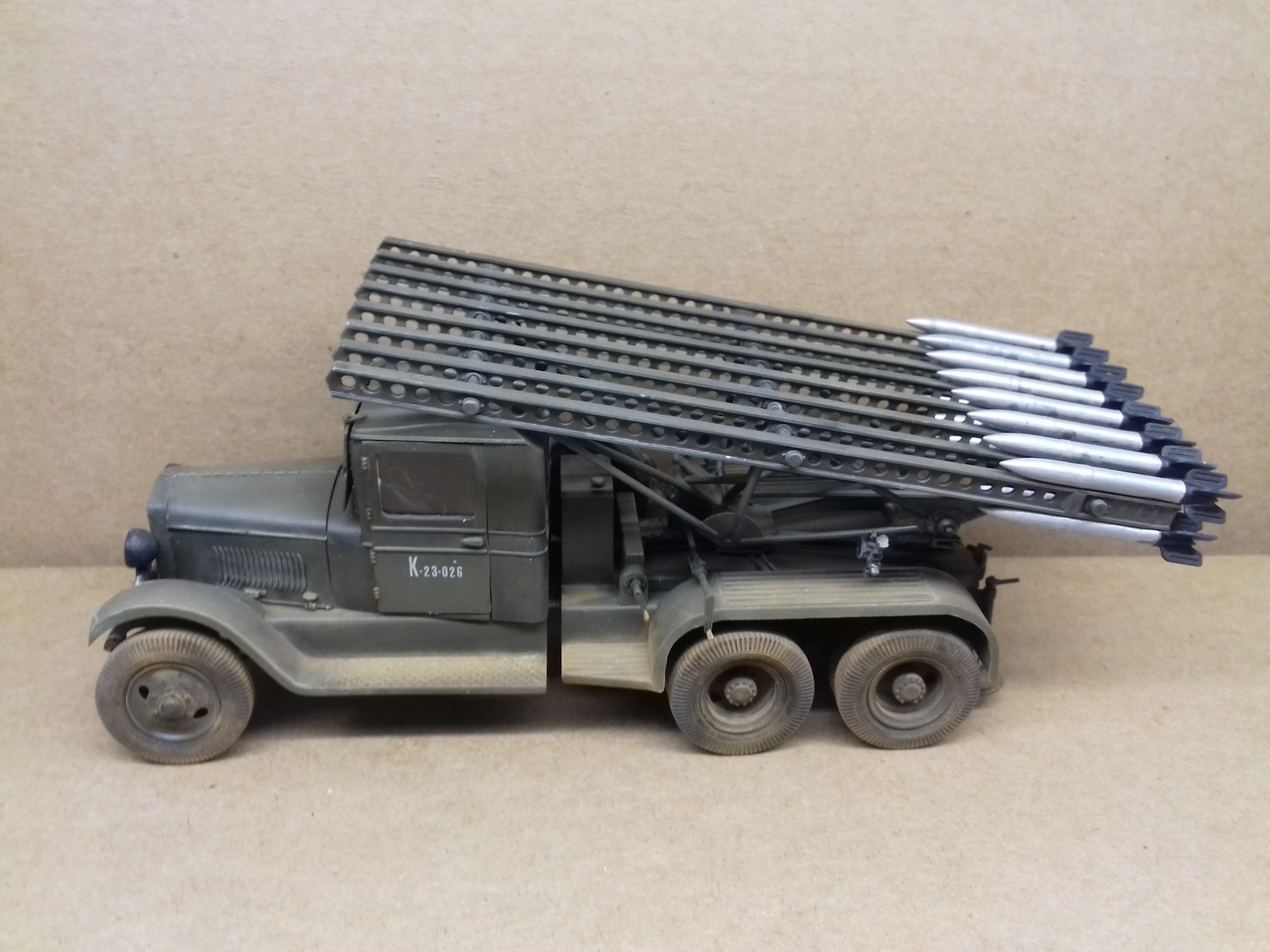 BM-13-16 Katiusha Soviet Mutiple Launch Rocket System ICM 72571