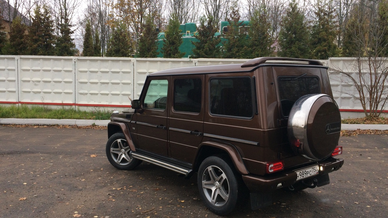 Mercedes-Benz G-Class (W463) 3.2 бензиновый 1997 | Шоколад 🍫 на DRIVE2