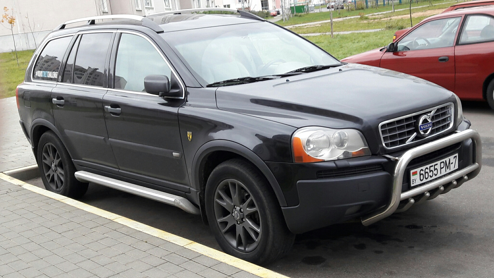 Замена решетки радиатора — Volvo XC90 (1G), 2,9 л, 2004 года ...