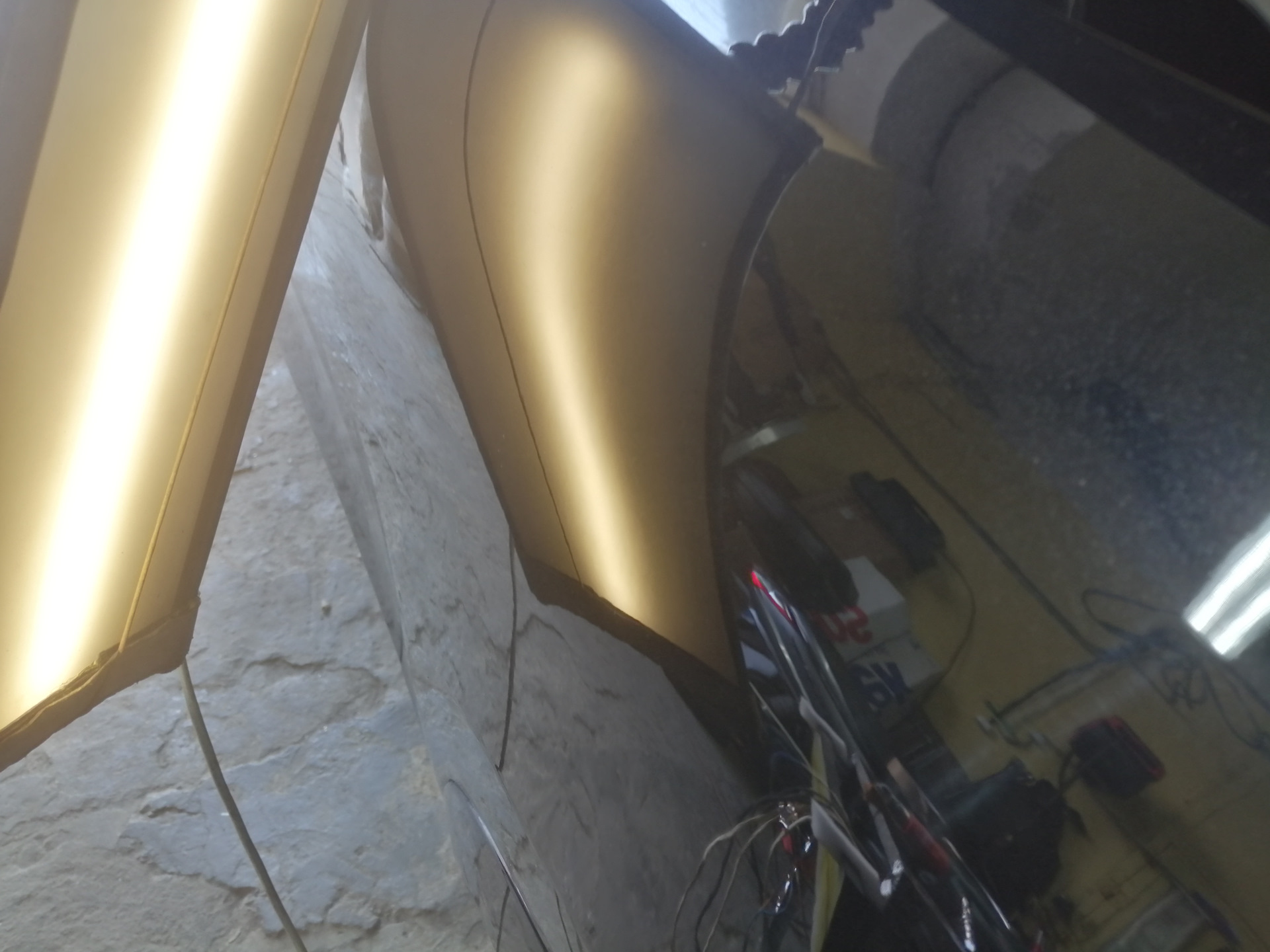 Ремонт крыла без покраски. — Bezpokras на DRIVE2