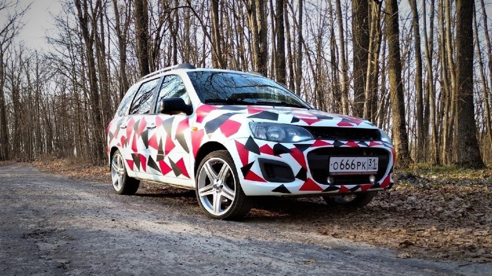 Светящиеся дверные карты . — Lada Калина 2 универсал, 1,6 л, 2016 года ...