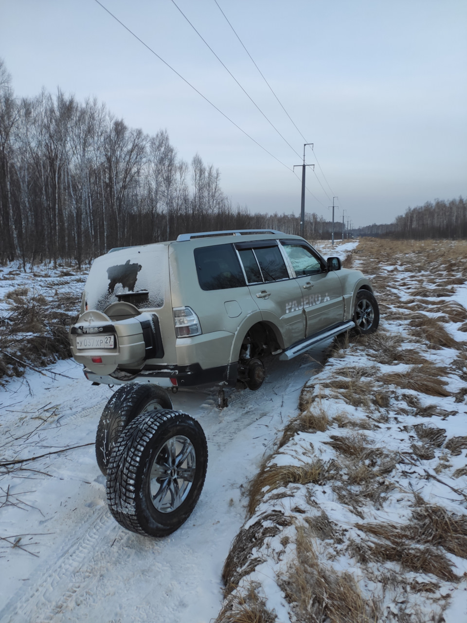 Работы по машине за 1,5 года эксплуатации. — Mitsubishi Pajero (4G), 3,2 л,  2008 года | своими руками | DRIVE2