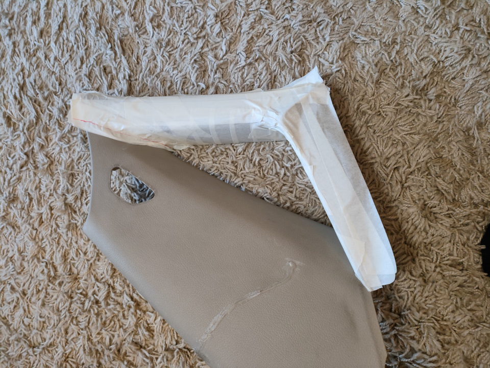 Перетяжка потолка стоек Ауди А4 — DRIVE2