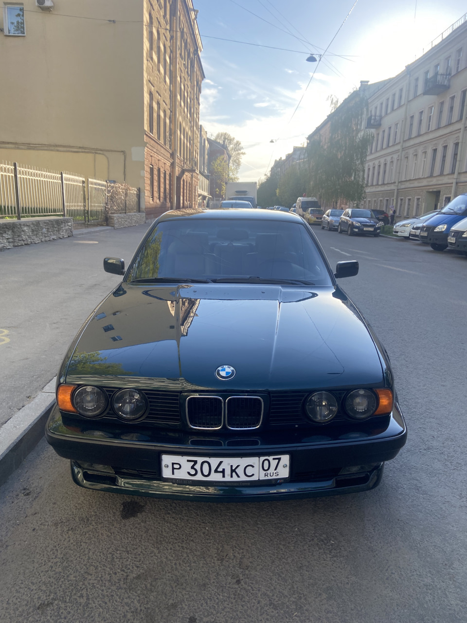 Тонировка в круг 70 процентов LLumar — BMW 5 series (E34), 2 л, 1993 года |  стайлинг | DRIVE2