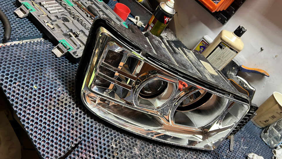 замена стекла на фаре Камаз — Procarstudio.ru на DRIVE2