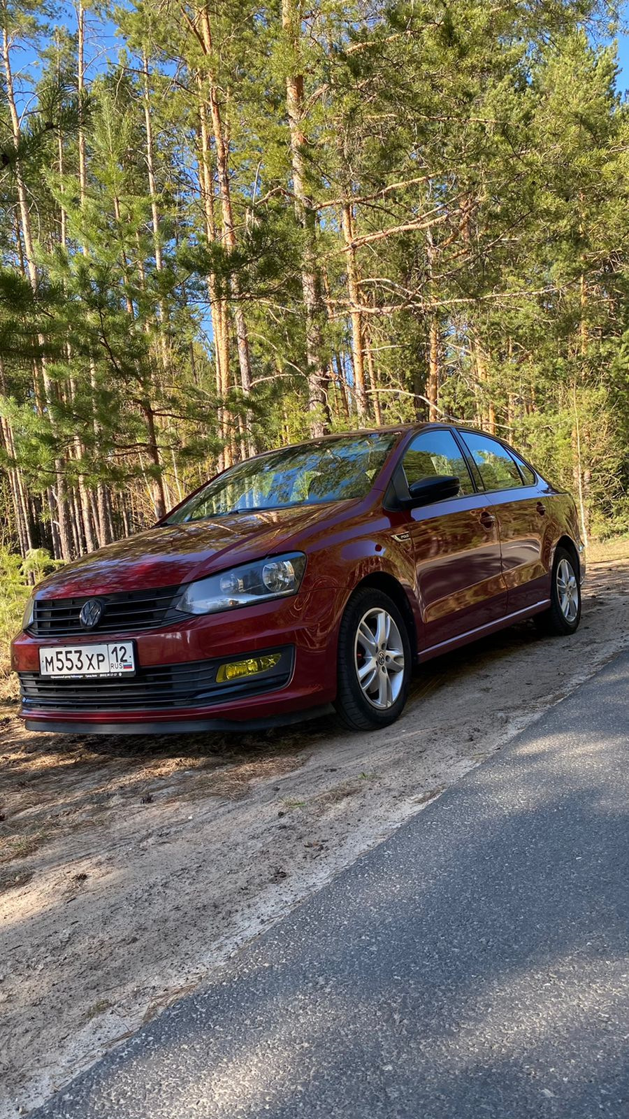 Продана — Volkswagen Polo Sedan, 1,6 л, 2017 года | продажа машины | DRIVE2