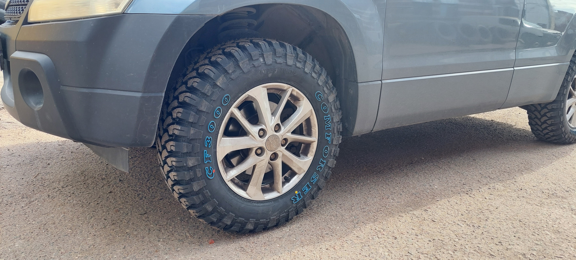 Шины МТ и АТ — Suzuki Grand Vitara (2G), 2 л, 2008 года | шины | DRIVE2