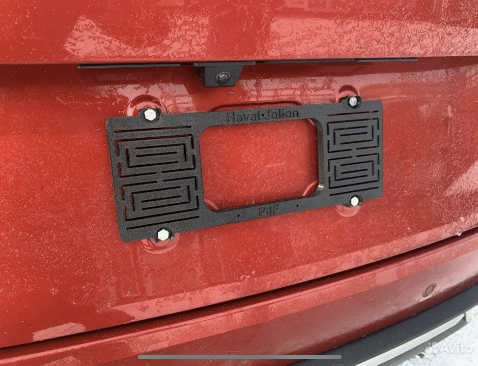 Заглушка на съемный фаркоп. — Haval Jolion, 1,5 л, 2021 года ...