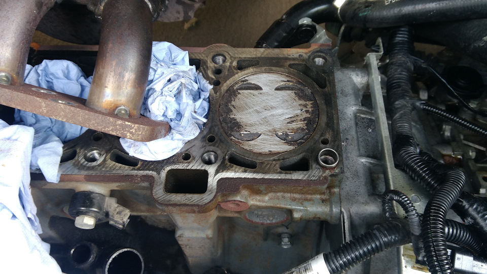 Автомобиль готов к эксплуатации. Замены на безвтыковые поршни 21126 СТК ...