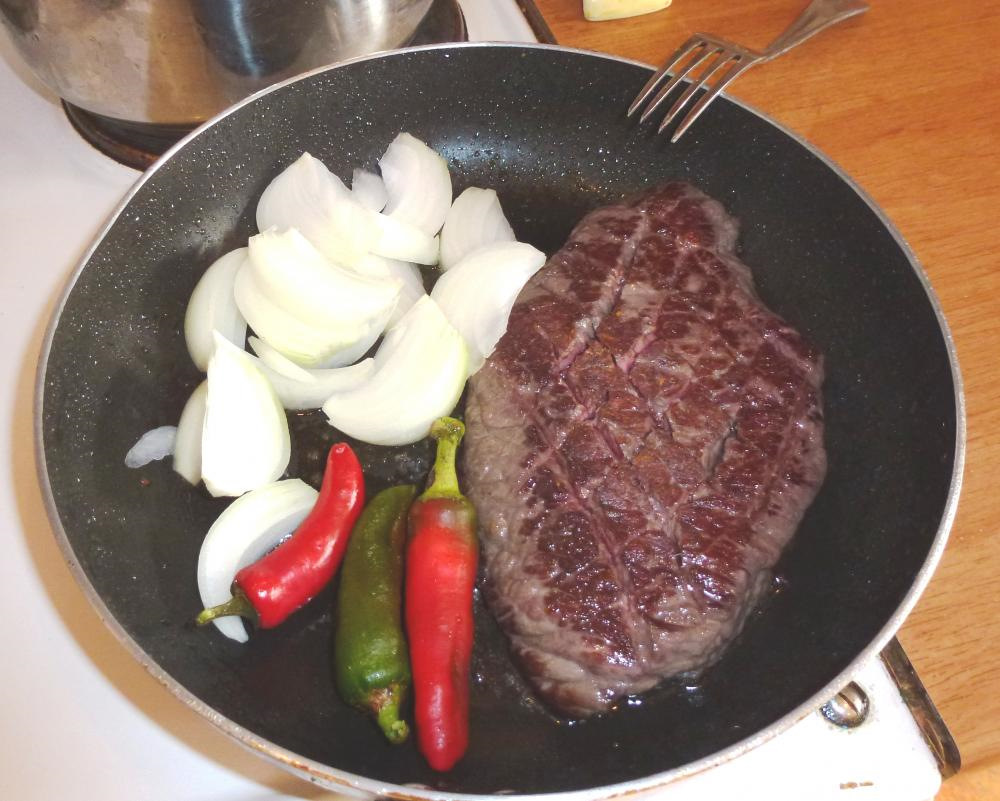 Рецепты мяса на сковороде говядина