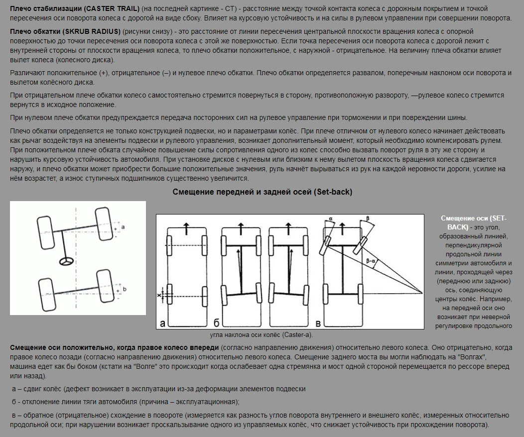 Расстояние между осями колес. Плечо обката колеса ВАЗ 2107. Отрицательное плечо обкатки колеса. Угол обкатки колеса. Плечо обката и управляемость.