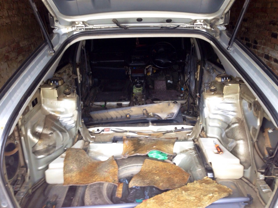 Капитальная уборка и стирка салона — Honda Accord Wagon (6G), 2,3 л ...