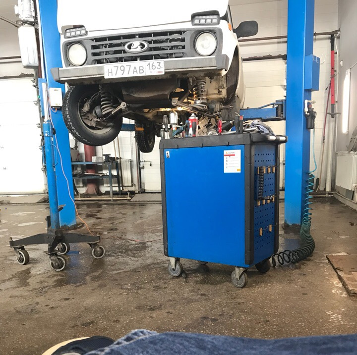 Первый визит в сервис, выясняем что за автомобиль я купил. — Lada 4x4 ...