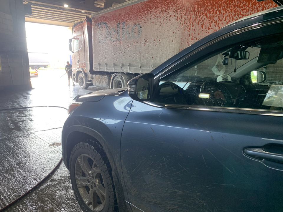 Photo from the logbook Toyota Highlander (XU50)