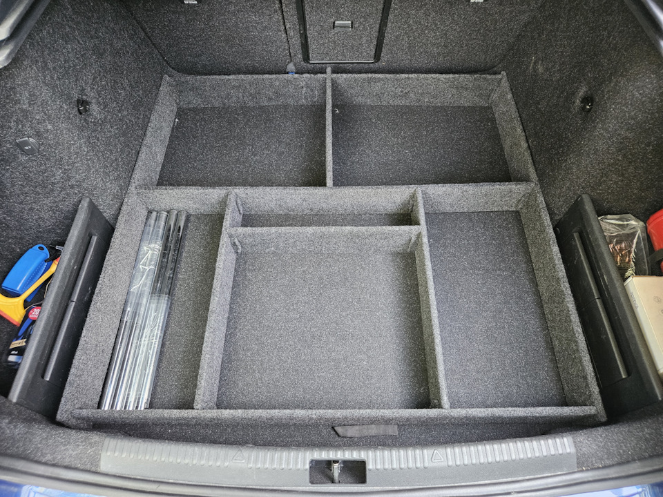 №11. Фальшпол в багажник — Skoda Octavia A7 Mk3, 1,4 л, 2019 года ...